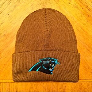 Carhartt x '47 Carolina Panthers NFL Beanie Brown Winter Hat New NWT
